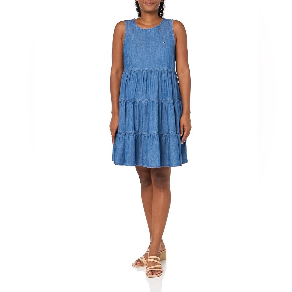 Tommy Hilfiger | Tiered Chambray Dress